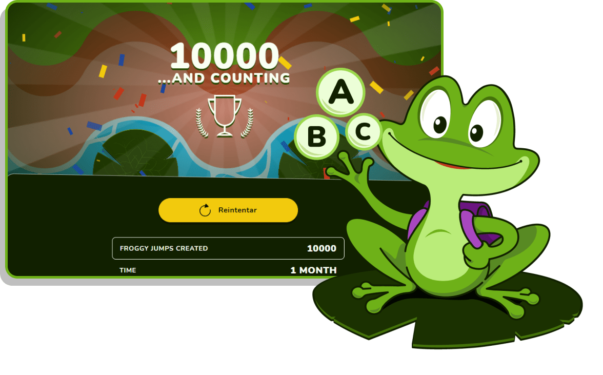 10.000 Froggy Jumps and counting