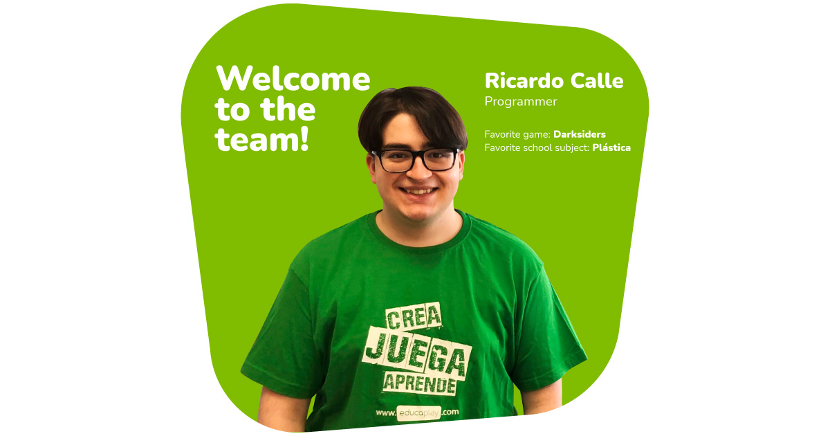 Ricardo Calle signs for Educaplay Welcome to the team